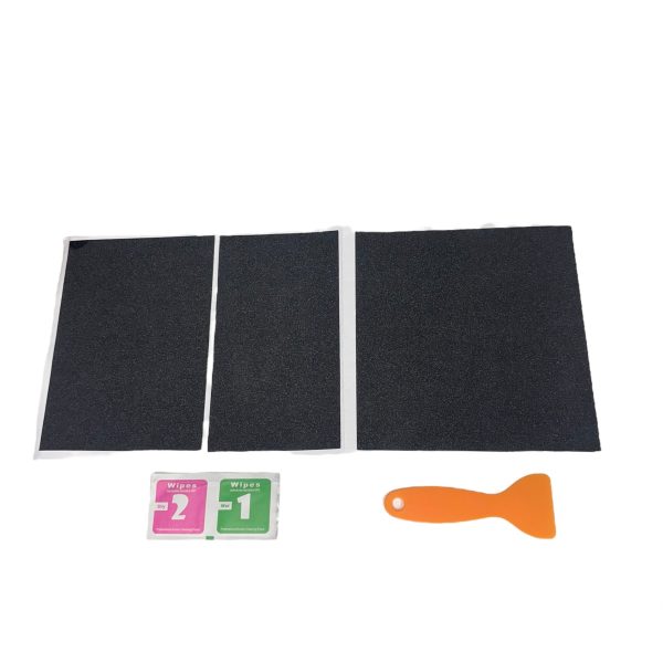 2024+ | Model 3 Highland Refreshed Center Console Vinyl (3 Piece Kit) - Frosted Black Sale - Image 4