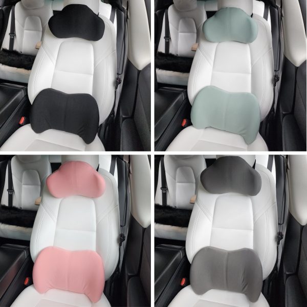 Headrest & Lumbar Support Pillow Ultra-Soft Memory Foam - Variety* For Cheap - Image 2