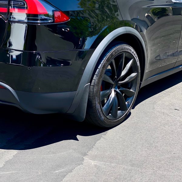 2015-2021 | Model X Mud Flaps Screwless (Set of 4) For Sale - Image 5