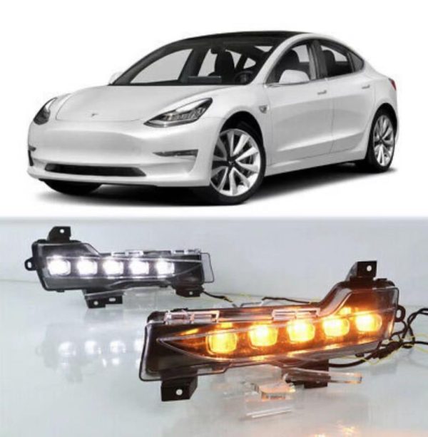 Model 3 & Y LED Fog Light Upgrade with Turn Signals (1 Pair) - Fits Performance, LR & Standard Range Discount - Image 2