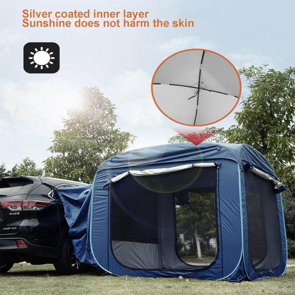Model S3XY & CT Tesla Camping Tent - Blue For Sale - Image 4