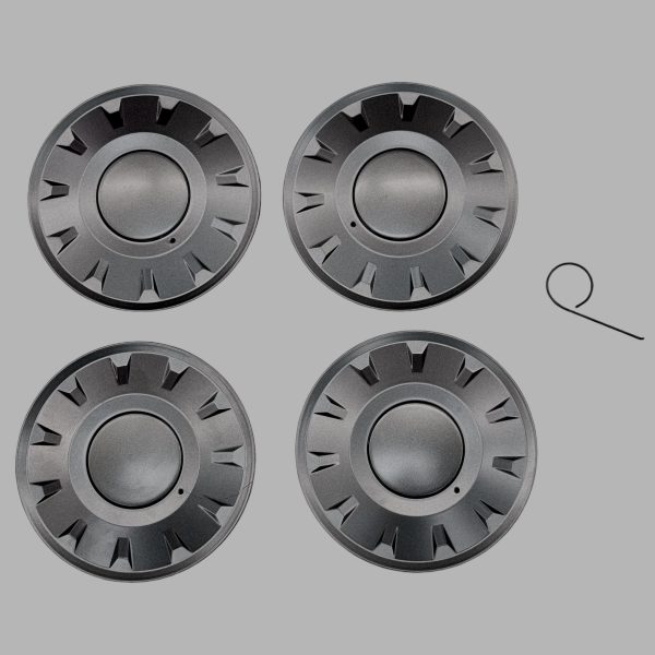 2024+ | Model 3 Highland Refreshed 18  Photon Center Wheel Hubs in Wheel Matching Grey  (Set of 4) Online Sale - Image 2