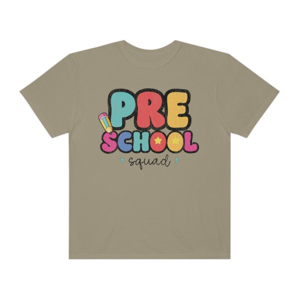 *Personalized PRESCHOOL Grade Squad Tee *8 Colors (S-4X) Hot on Sale - Image 5