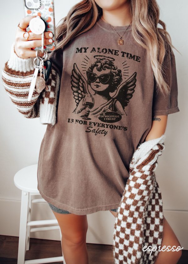 Pre-Order: My Alone Time Tee *10 Colors (S-3X) Hot on Sale - Image 3