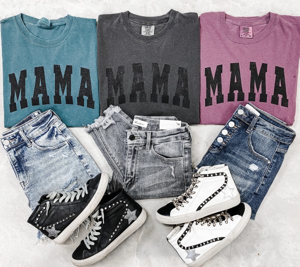 MAMA Tee *Berry (S-3X) Online - Image 5
