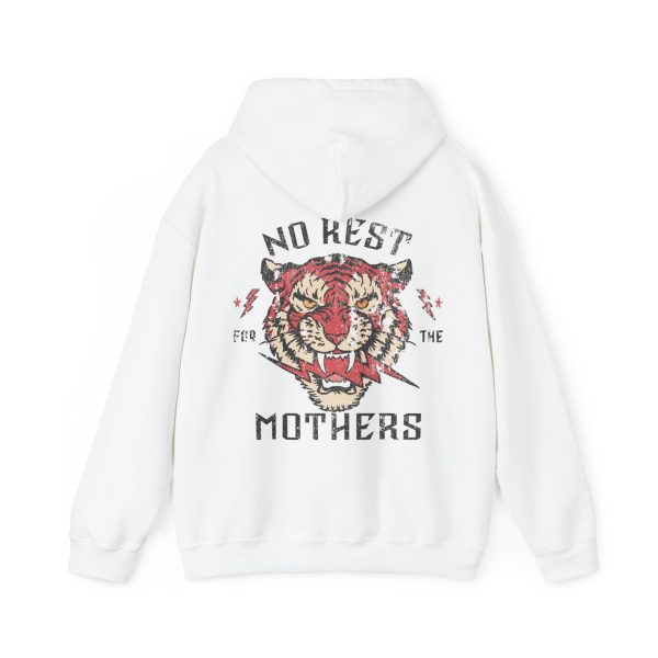BACK PRINT!! NO Rest For the Mothers HOODIE Hoodie, Gifts for Mom, Cool Mom Sweatshirt, Cool Mom Hoodie, Mother Gift, Gift for Her, Mom Birthday Gift Fashion - Image 3