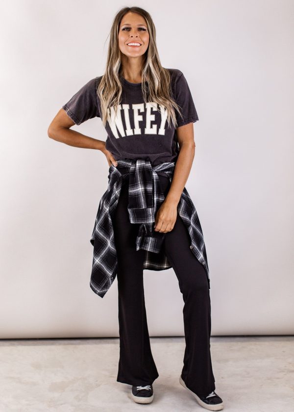 Flare Leggings *BLACK Online now - Image 2