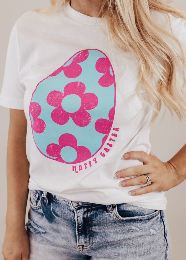 Easter Egg Tee *White (S-3X) Sale - Image 2