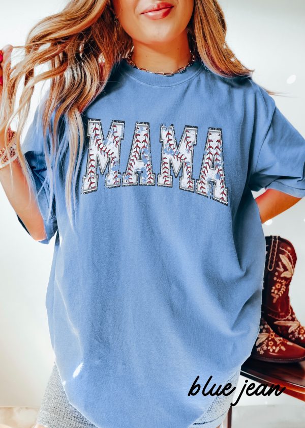 *Baseball Mama Seams Tee *8 Colors (S-3X) Fashion - Image 4