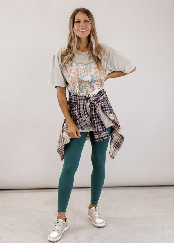 Everglade Green Leggings (S-3X) Cheap - Image 2