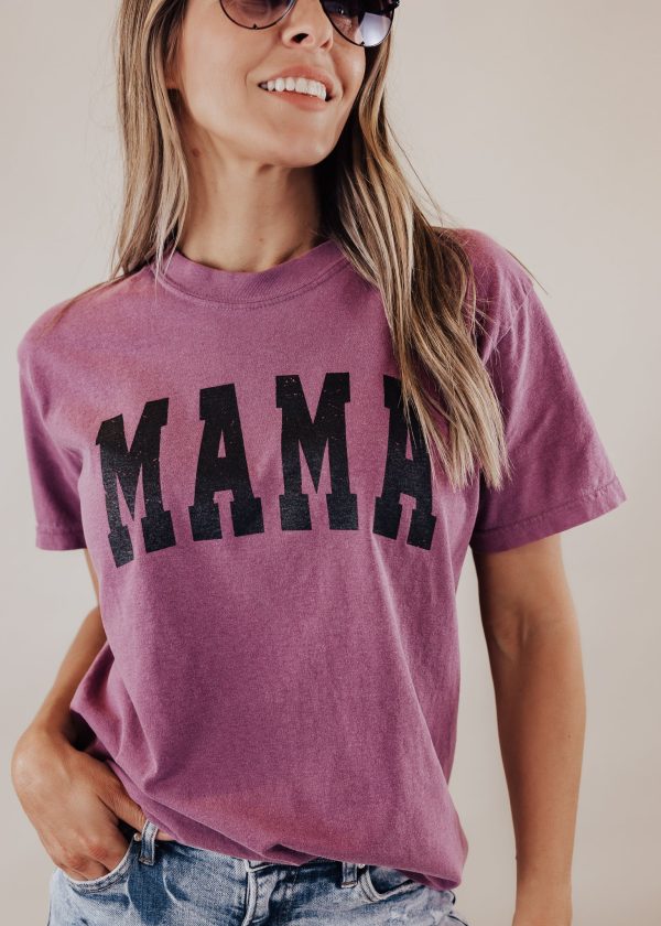 MAMA Tee *Berry (S-3X) Online