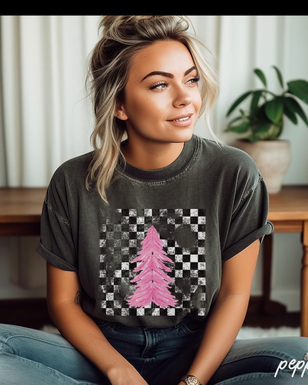 Pre Order: Pink Tree Tee *PEPPER (S-3X) Hot on Sale