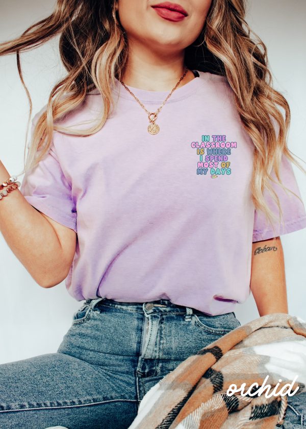 *Youth In the Classroom Tee *6 Colors (XS-XL) For Discount - Image 5