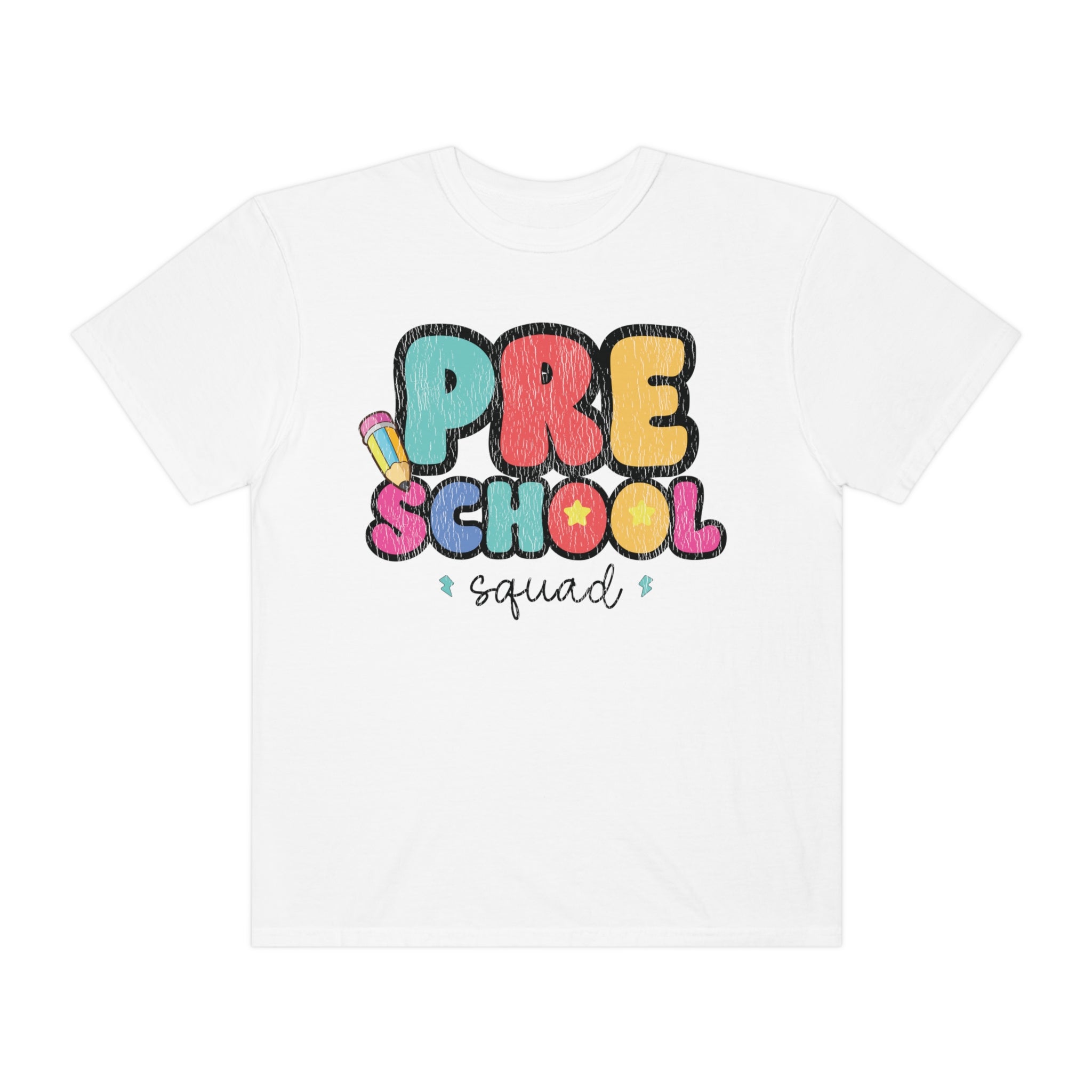 *Personalized PRESCHOOL Grade Squad Tee *8 Colors (S-4X) Hot on Sale