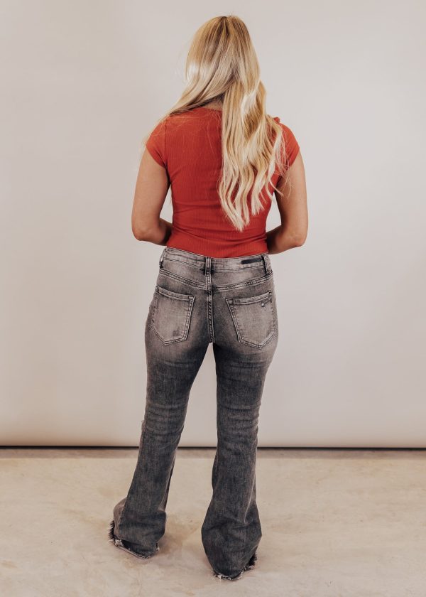Rust Cap Sleeve Bodysuit For Cheap - Image 4
