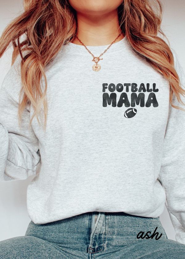 *Loud Mouth FOOTBALL Mama Hoodie *5 Colors (S-5X) Online Hot Sale - Image 5
