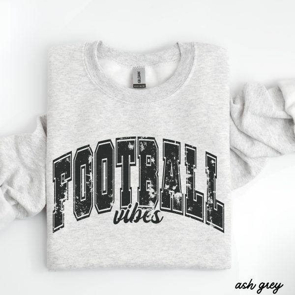 PRE-ORDER: Football Vibes Sweatshirt *7 Colors (S-3X) Cheap
