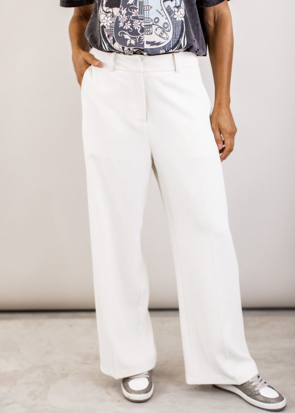 Tailored Trouser *OFF WHITE on Sale