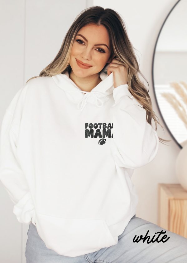 *Loud Mouth FOOTBALL Mama Hoodie *5 Colors (S-5X) Online Hot Sale - Image 4