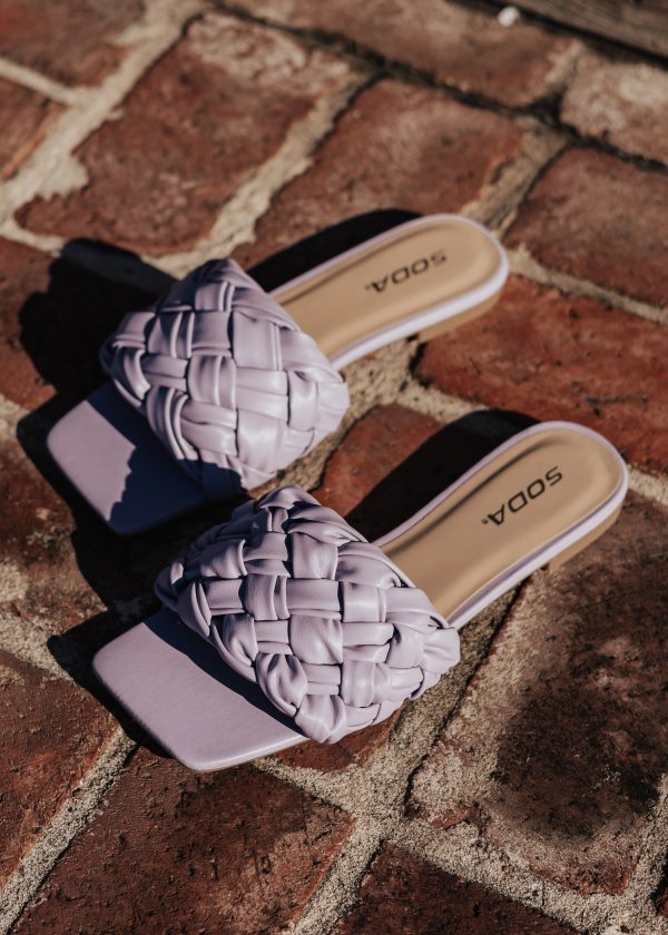Apron Sandal (5.5-10) *LAVENDER Sale
