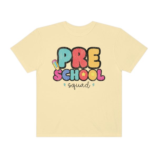 *Personalized PRESCHOOL Grade Squad Tee *8 Colors (S-4X) Hot on Sale - Image 2