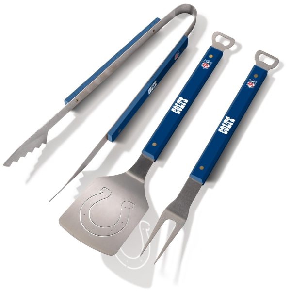Indianapolis Colts Spirit Series 3-Piece BBQ Set For Sale