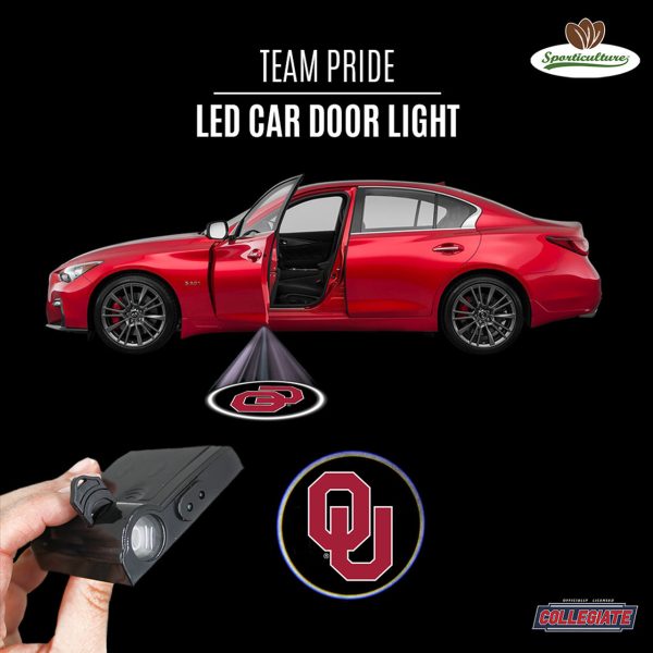 Oklahoma Sooners Car Door Light LED Online