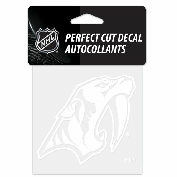 Nashville Predators Decal 4x4 Perfect Cut For Discount